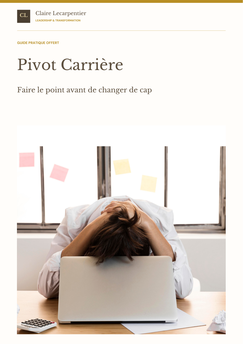 Couverture du guide Pivot Carrière