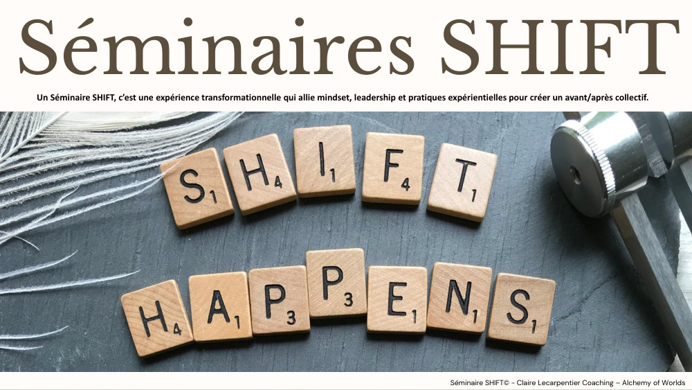 Couverture du dossier de présentation des Séminaires SHIFT